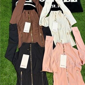 Lululemon define jackets multiple sizes and colors